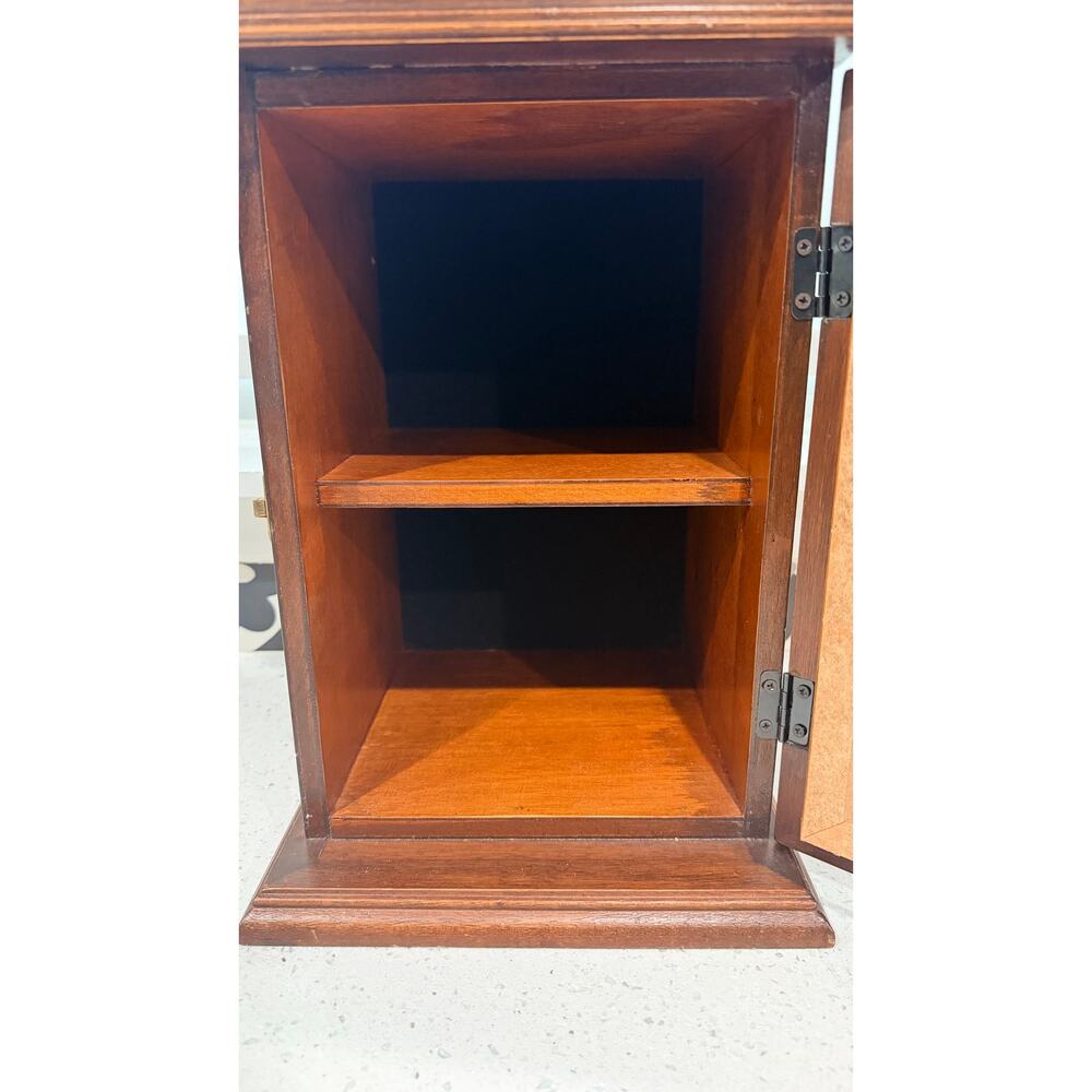 Vintage Nautical Theme Wood Cabinet - Picture 4 of 7